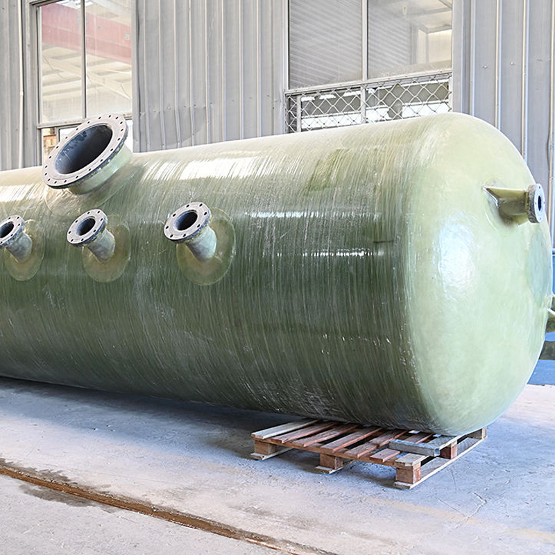 Standard Tank Certified Horizontal FRP Tank with Long Service Life