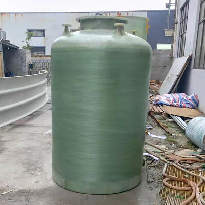 Modular Vertical Fiberglass Tank with Stacking Design